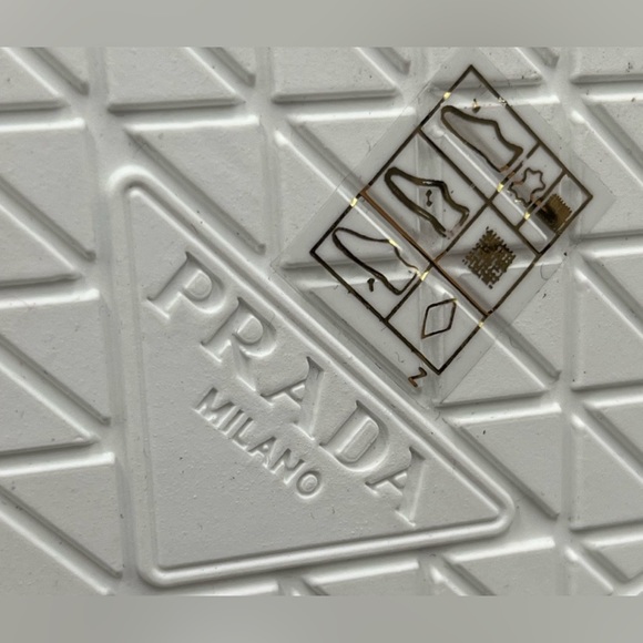 Prada Point-Toe Canvas Sneakers - Picture 8 of 8